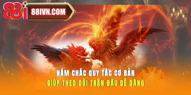 Nắm chắc quy tắc cơ bản giúp theo dõi trận đấu dễ dàng